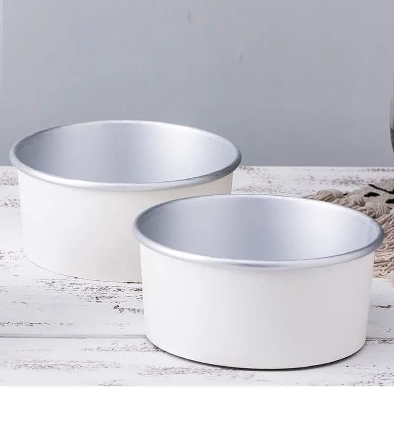 350 ML 6OZ Aluminum Foil Laminated Paper Container Plain