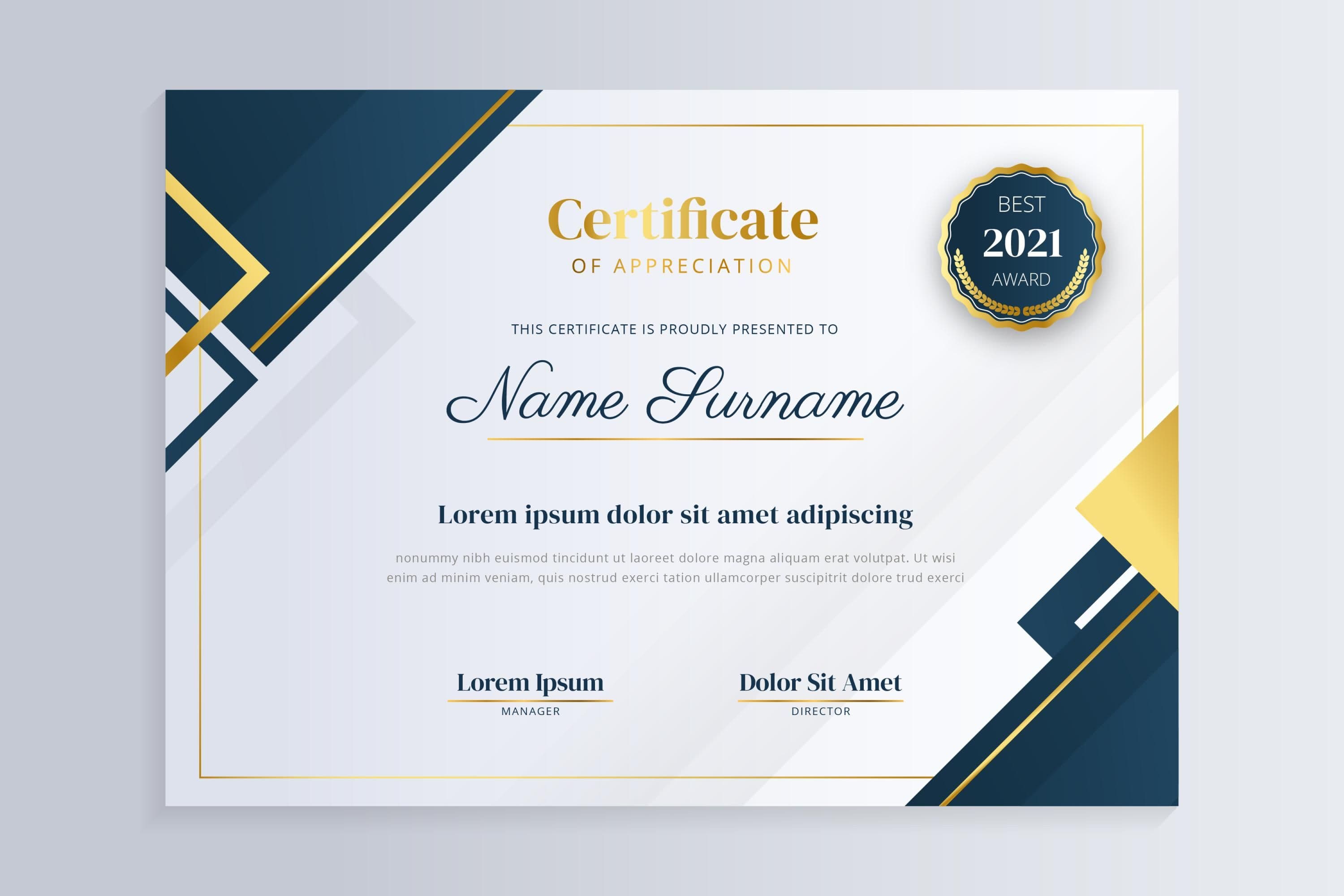 ISO 9001: Quality Management certificate
